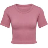 Hummel - Pulse - Functioneel Shirt - Oudroze - Kwartmouw