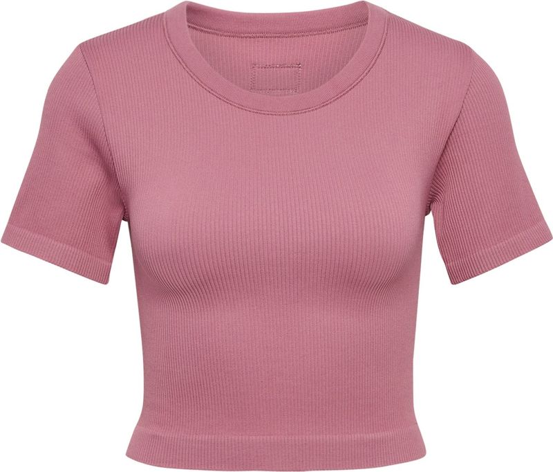 Hummel - Pulse - Functioneel Shirt - Oudroze - Kwartmouw