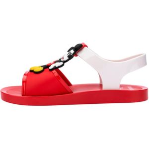 MELISSA Sandalen 'The Mini Melissa Play x Mickey And Minnie'  rood / wit