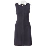 HUGO Jurk 'Kaledoni'  antraciet / lichtgrijs