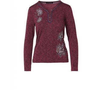 KOROSHI Shirt  bordeaux