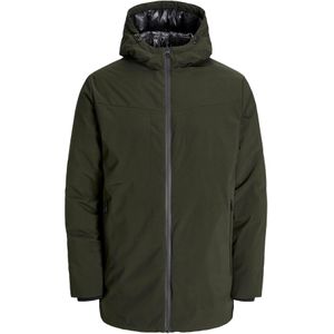 JACK & JONES Winterparka 'JWHPlanet'  donkergroen
