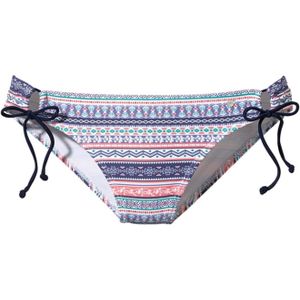Look - Bikinibroekje - Blauw - Polyamide - Gedessineerd