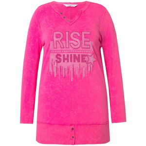 Angel of Style Shirt  pink / zilver