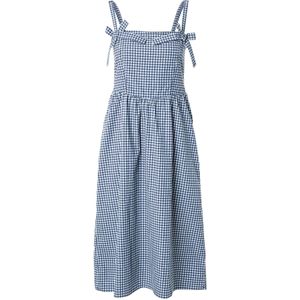 Motel Jurk 'Sloane'  nachtblauw / saffier / wit