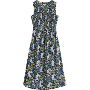 Seasalt Cornwall Jurk 'Meadowsweet'  marine / turquoise / groen / lila