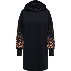 ONLY Jurk 'ONLBROOKE'  sand / blauw / zwart / wit