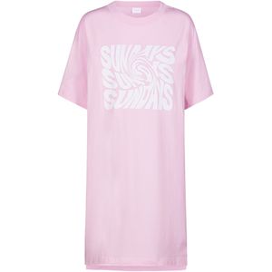 Mey - Solid Love - Nachthemd - Pink - Katoen - Knielengte