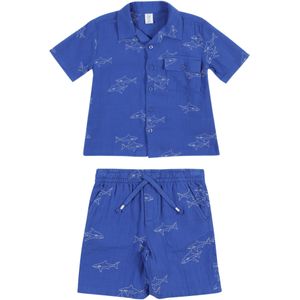 GAP Set  blauw / wit