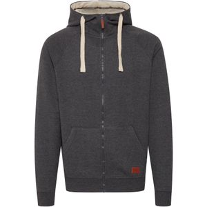 BLEND Sweatvest 'Speedy'  bruin / grijs