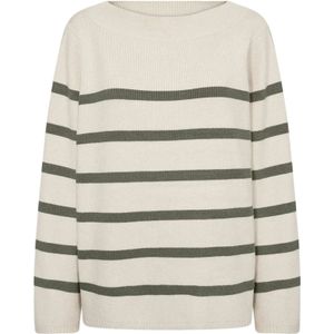 Soyaconcept Trui ' SC-KANITA STRIPE 21. '  watermeloen rood