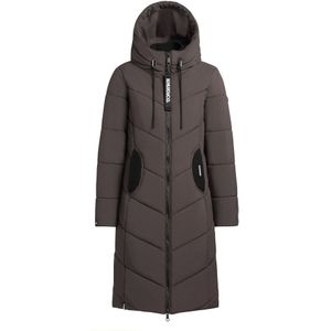 khujo - NESSIE2 - Gewatteerd Jack - Dames - Met Opstaande Kraag en Trensjes