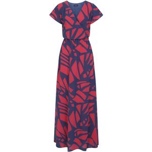 HotSquash Jurk  donkerblauw / pink