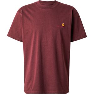 Carhartt WIP - American Script - T-shirt - Bourgogne