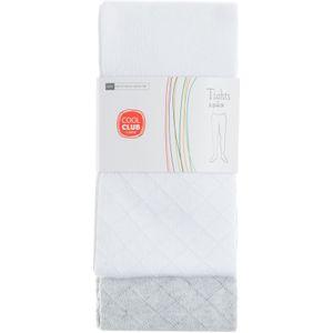 Cool Club Panty's  grijs / wit