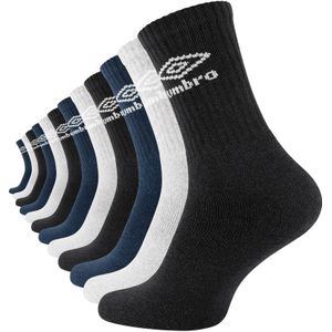 UMBRO Sportsokken  navy / grijs gemêleerd / zwart