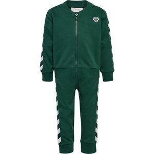 Hummel - hmlMINI REG CHEVRON SET - Kinderset - Zacht Badstof - Biologisch Katoen