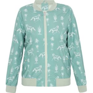 NALLY Tussenjas  crème / turquoise