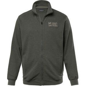 Men Plus Sweatvest  grijs