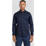 Overhemd - Effen - Lange Mouw - Regular Fit - Kentkraag