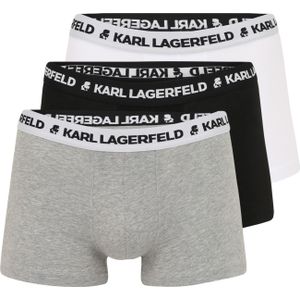 Karl Lagerfeld Boxershorts  grijs / zwart / wit