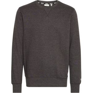 !Solid Sweatshirt 'Chad'  grijs gemêleerd