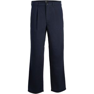 JACK & JONES Bandplooibroek 'KARL HOWARD'  nachtblauw