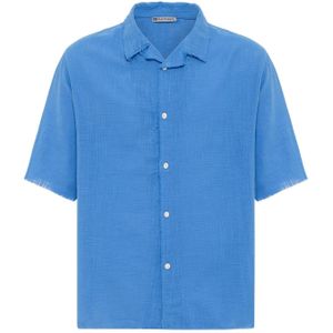 Dandalo Overhemd  royal blue/koningsblauw