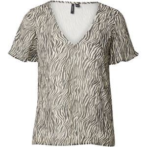 VERO MODA Blouse 'VMSMILLA'  zwart / wit