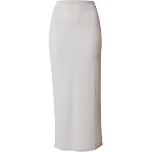 PIECES Rok 'LINA'  grijs / stone grey / lichtgrijs