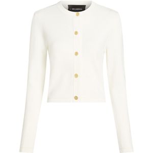 Karl Lagerfeld Gebreid vest  wit