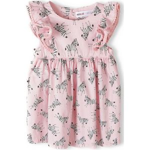 MINOTI Jurk  lichtroze / zwart / wit