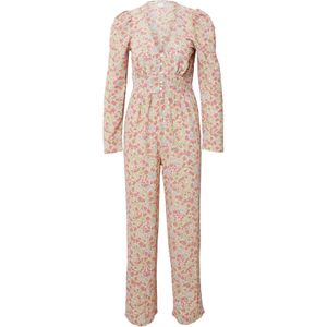 Monki Jumpsuit  lichtblauw / lichtgroen / pink / pastelroze