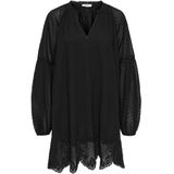 JDY - Korte Jurk - V-Hals - Lange Mouwen - Loose Fit
