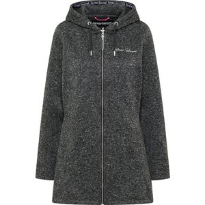 Bruno Banani Gebreid vest 'Blevins'  zwart / wit