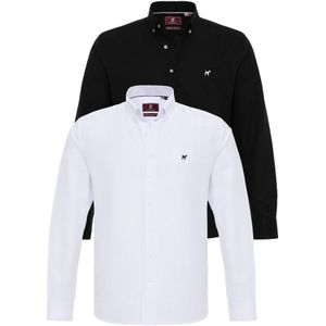 Williot Overhemd  zwart / wit