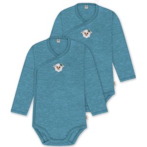 normani Rompertje/body  blauw / gemengde kleuren