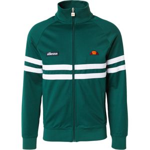 ELLESSE Sweatvest 'Rimini'  donkergroen / wit