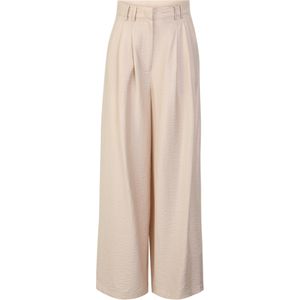 Guido Maria Kretschmer Women Bandplooibroek 'Finja'  greige