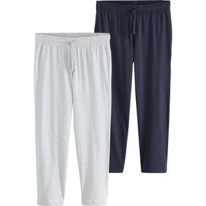 Next Pyjamabroek  navy / grijs gemêleerd