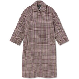 Lola Casademunt Tussenmantel  taupe / lila / zwart / wit