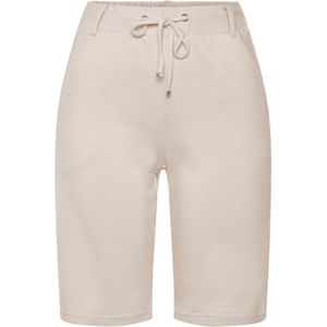 Korte Broek - Zand - Loungewear - Met Riemlussen en Bindband