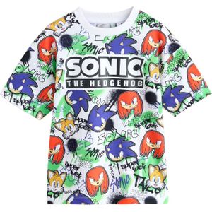 Next Shirt  blauw / rood / zwart / natuurwit