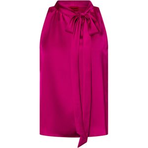 HUGO Top 'Celuni-1'  donkerroze