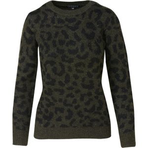 KOROSHI Trui  kaki / zwart