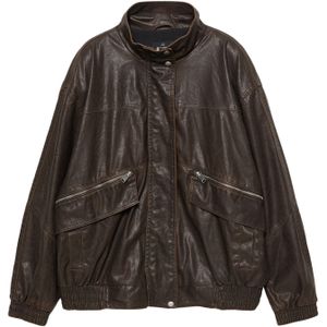 Pull&Bear Tussenjas  donkerbruin