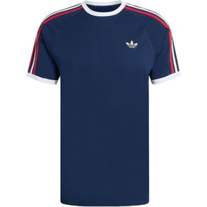 ADIDAS ORIGINALS Shirt  lichtbeige / navy / rood / wit