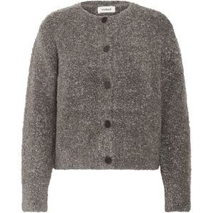 SOAKED IN LUXURY Gebreid vest 'Babbette '  donkergrijs