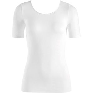 HANRO - Cotton Seamless - T-shirt - Dames - Gemerceriseerd Katoen