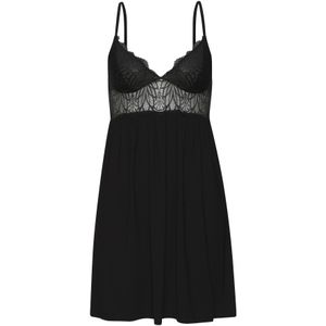LASCANA Negligé  zwart
